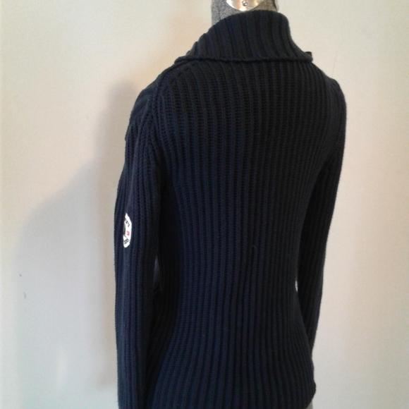 Brooks Brothers Cardigan Sweater peacoat jacket S - Picture 4 of 9